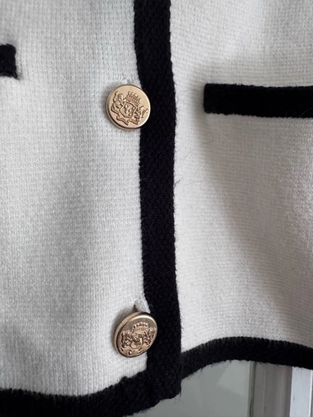 Abercrombie & Fitch LuxeLoft Crew Sweater Jacket, Size extra Small XS - Picture 5 of 8